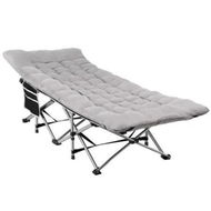 Detailed information about the product Artiss Folding Bed With Mattress Heavy Duty Grey 185CM