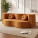 Artiss Folding Sofa Bed Floor Couch 2-in-1 Convertible Futon Loveseat Orange. Available at Crazy Sales for $339.95