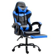 Detailed information about the product Artiss Gaming Office Chair Recliner Footrest Blue