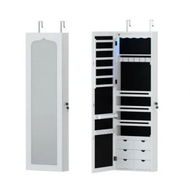 Detailed information about the product Artiss Jewellery Cabinet LED Mirror Lockable