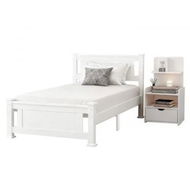 Detailed information about the product Artiss King Single Bed Frame and Bedside Table White