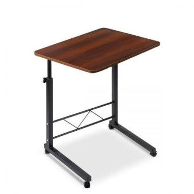 Artiss Laptop Table Desk Portable - Dark Wood