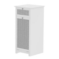 Detailed information about the product Artiss Laundry Hamper Cabinet Bathroom Storage White Rattan Clothes Basket