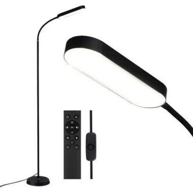 Artiss LED Floor Lamp with Remote Control & 4 Color Temperature Reading Living Room Bedroom Office