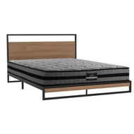Detailed information about the product Artiss Metal Bed Frame Double Size Beds Platform with Mattress