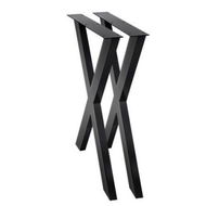 Detailed information about the product Artiss Metal Table Legs DIY X-shaped 71X60CM Set of 2