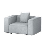 Detailed information about the product Artiss Modular Sofa Chaise Set 1-Seater Grey