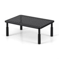 Detailed information about the product Artiss Monitor Stand Adjustable Riser For Computer Monitor And Laptop 3 Height Desk Organizer Black