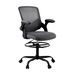 Artiss Office Chair Drafting Chairs Stool Computer Desk Studios Mesh Grey. Available at Crazy Sales for $129.95