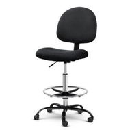 Detailed information about the product Artiss Office Chair Drafting Stool Fabric Chairs Black