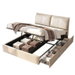 Artiss Queen Bed Frame Gas Lift Storage 3 Drawers Adjustable Headboard Platform Base. Available at Crazy Sales for $474.95