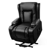 Detailed information about the product Artiss Recliner Chair Lift Assist Heated Massage Chair Leather Rukwa