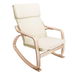 Artiss Rocking Armchair Nursing Bentwood Aero. Available at Crazy Sales for $109.95