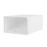 Detailed information about the product Artiss Shoe Box Set of 24 Storage Case Stackable Plastic Shoe Cabinet Cube White