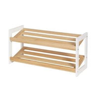 Detailed information about the product Artiss Shoe Rack 2 Tier 6 Pairs White Kara