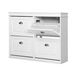 Artiss Shoe Rack Cabinet 16 Pairs 4-tier White Paul. Available at Crazy Sales for $139.95