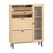 Artiss Shoe Rack Cabinet 3 Flip-out Drawers Pine. Available at Crazy Sales for $189.95