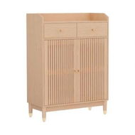 Detailed information about the product Artiss Shoe Rack Cabinet 4-Tier 16 Pairs Pine