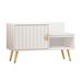 Artiss Shoe Rack Cabinet Bench 6 Pairs White. Available at Crazy Sales for $119.95