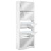 Artiss Shoe Rack Cabinet Mirror 25 Pairs White. Available at Crazy Sales for $164.95
