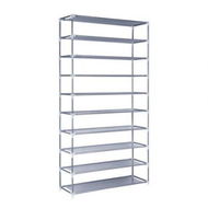 Detailed information about the product Artiss Shoe Rack Cabinet Stackable 10-Tier Grey