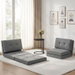 Artiss Single Sofa Bed and Side Table Set, Adjustable Recliner Narrow End Table. Available at Crazy Sales for $169.95