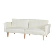 Detailed information about the product Artiss Sofa Bed 3 Seater Tilted Faux Linen Beige