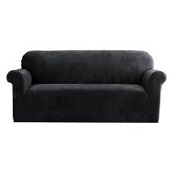 Detailed information about the product Artiss Sofa Cover Couch Covers 3 Seater Velvet Black
