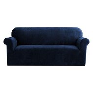 Detailed information about the product Artiss Sofa Cover Couch Covers 3 Seater Velvet Sapphire