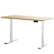 Detailed information about the product Artiss Standing Desk Motorised Dual Motor 120CM White Oak