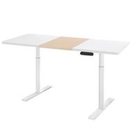 Detailed information about the product Artiss Standing Desk Motorised Electric Dual Motor 140CM White Pine