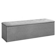 Detailed information about the product Artiss Storage Ottoman Blanket Box 140cm Linen Grey