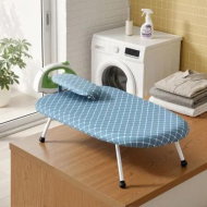 Detailed information about the product Artiss Tabletop Ironing Board with Small Ironing Boards with Folding Legs Blue