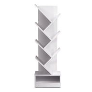 Detailed information about the product Artiss Tree Bookshelf 7 Tiers - ECHO White