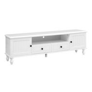 Detailed information about the product Artiss TV Cabinet Entertainment Unit 160cm White Kubi