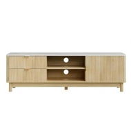 Detailed information about the product Artiss TV Unit Entertainment Unit Storage Drawer Shelf 150cm Pine