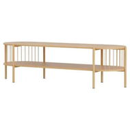 Detailed information about the product Artiss TV Unit Entertainment Unit Storage Shelf 148cm Pine