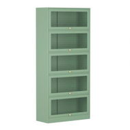 Detailed information about the product ArtissIn Buffet Sideboard Cupboard Cabinet Storage Mesh Doors Metal Green ELIA