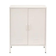 Detailed information about the product ArtissIn Buffet Sideboard Metal Cabinet - SWEETHEART White