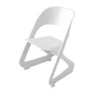 Detailed information about the product ArtissIn Set Of 4 Dining Chairs Office Cafe Lounge Seat Stackable Plastic Leisure Chairs White