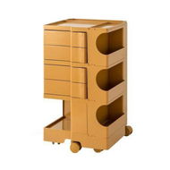 Detailed information about the product ArtissIn Storage Trolley Bedside Table 5 Tier Cart Boby Replica Yellow