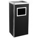 Ashtray Dustbin Hotel 45 L Steel Black. Available at Crazy Sales for $149.95