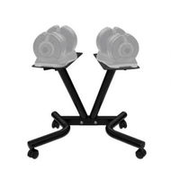 Detailed information about the product ATIVAFIT Rolling Dumbbell Stand for Pair of Adjustable 25kg or 32.5kg Dumbbells