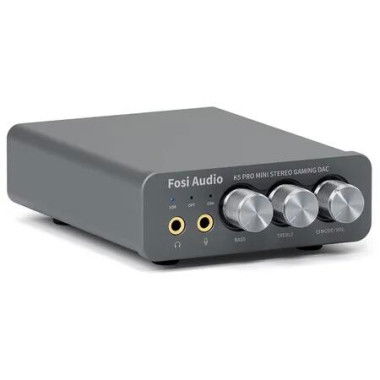 Audio K5 Pro Gaming DAC Headphone Amplifier Mini HiFi Stereo Digital to Analog Audio Converter USB Type C Optical, Coaxial to RCA/3.5MM AUX