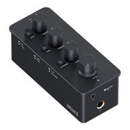 Detailed information about the product Audio SK01 Headphone Amplifier Equalizer Preamp with Bass Midrange Treble Tone Control and Loudness Compensation Portable Class A Analog Amp