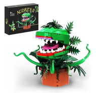 Detailed information about the product Audrey II Piranha Plant Flower Building Kit Toys, Little Shop of Horrors Cannibal with Openable Mouth Collectible Gift for Tv Fans, 457pcs