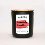 Detailed information about the product Aurora Sensuously Seductive Soy Candle Australian Made 300g