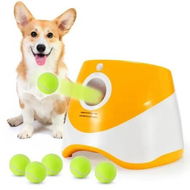 Detailed information about the product Automatic Ball Launcher With 6 Balls,Interactive Dog Fetch Machine,3 Adjustable Distances From 3-9M For Dog Color Orange