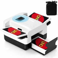 Detailed information about the product Automatic Card Shuffler 1/2 Deck,One-Click Shuffling Mode,2000mAh Rechargeable Shuffle Machine with Storage Bag,Electric Playing Card Shuffler