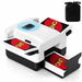 Automatic Card Shuffler 1/2 Deck,One-Click Shuffling Mode,2000mAh Rechargeable Shuffle Machine with Storage Bag,Electric Playing Card Shuffler. Available at Crazy Sales for $24.99